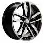 Легковой диск Khomen Wheels KHW1612 6,5x16 5x114,3 ET47 66,1 Black-FP