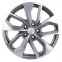 Легковой диск Khomen Wheels KHW1703 7x17 5x114,3 ET47 66,1 Gray-FP