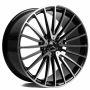 Легковой диск Skill Wheels SL273 10x23 5x112 ET45 66,6 графит + полированные спицы